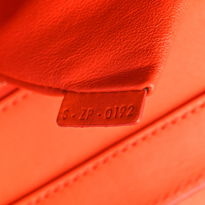 Celine Smooth Calfskin Mini Luggage Orange 6 of 11