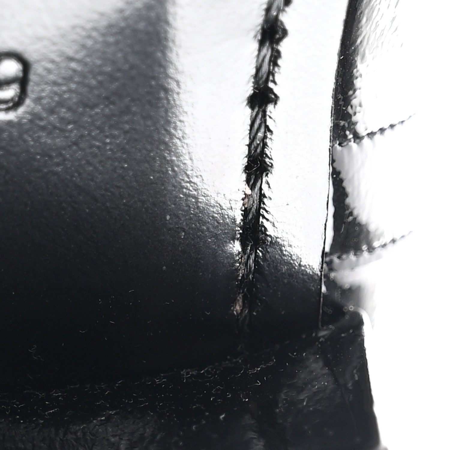 Saint Laurent Patent Clementi Ankle Zip Boot 39 Black 12 of 21