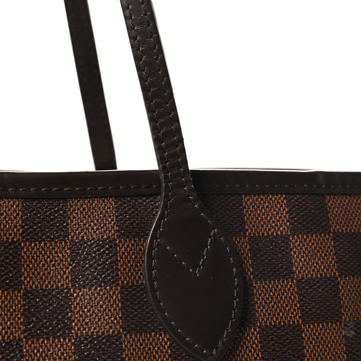 Louis Vuitton Damier Ebene Neo Neverfull MM Rose Ballerine 11 of 12