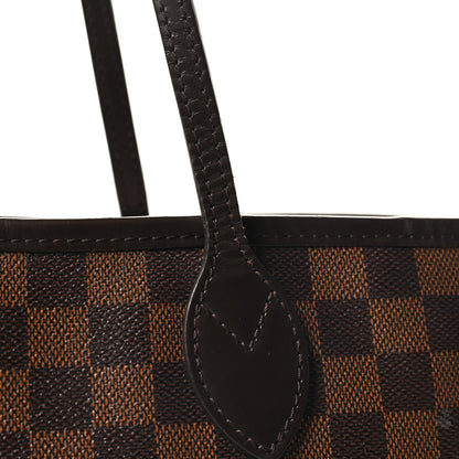 Louis Vuitton Damier Ebene Neo Neverfull MM Rose Ballerine 11 of 12