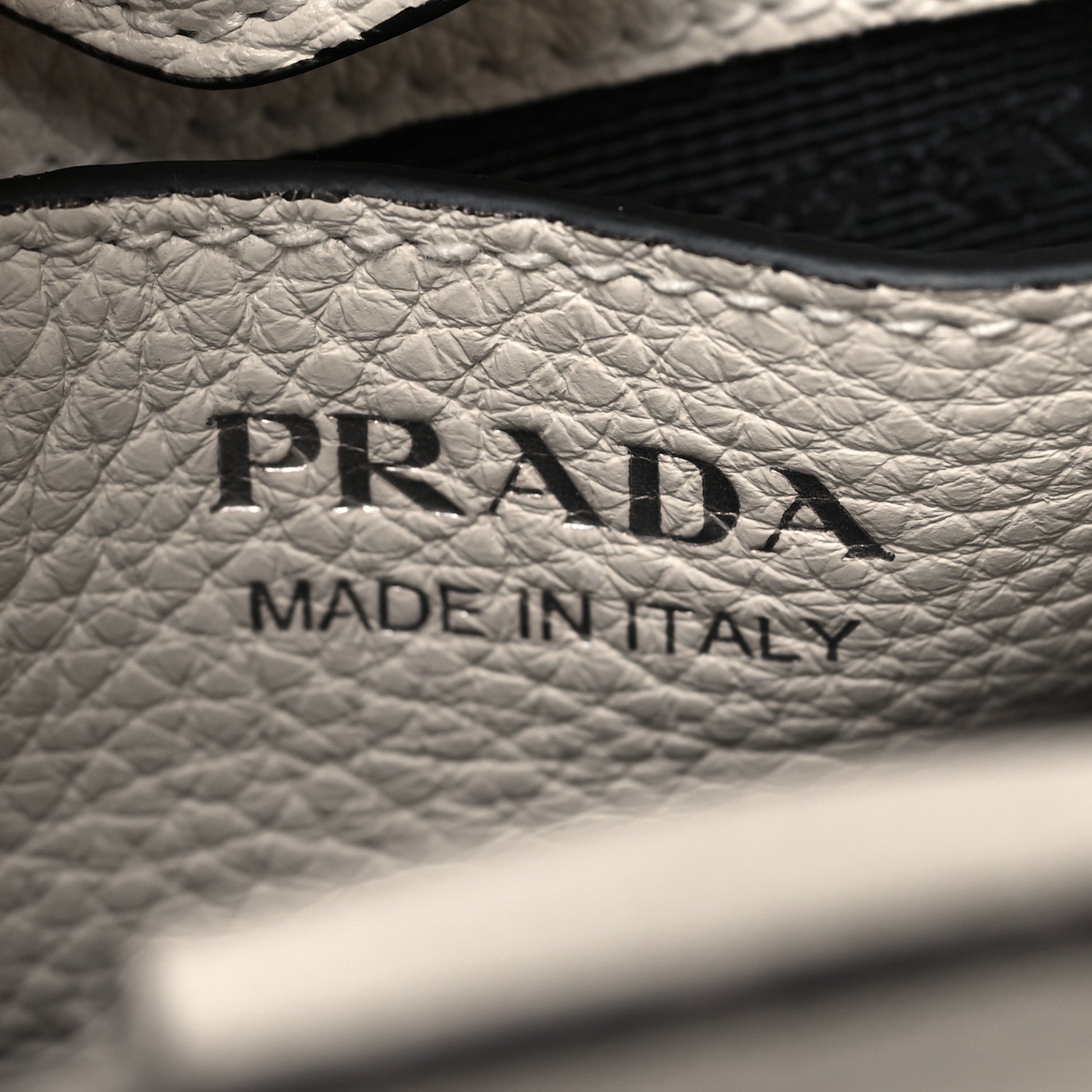 Prada Vitello Daino Soft Mini Hobo Messenger Bag White 6 of 9