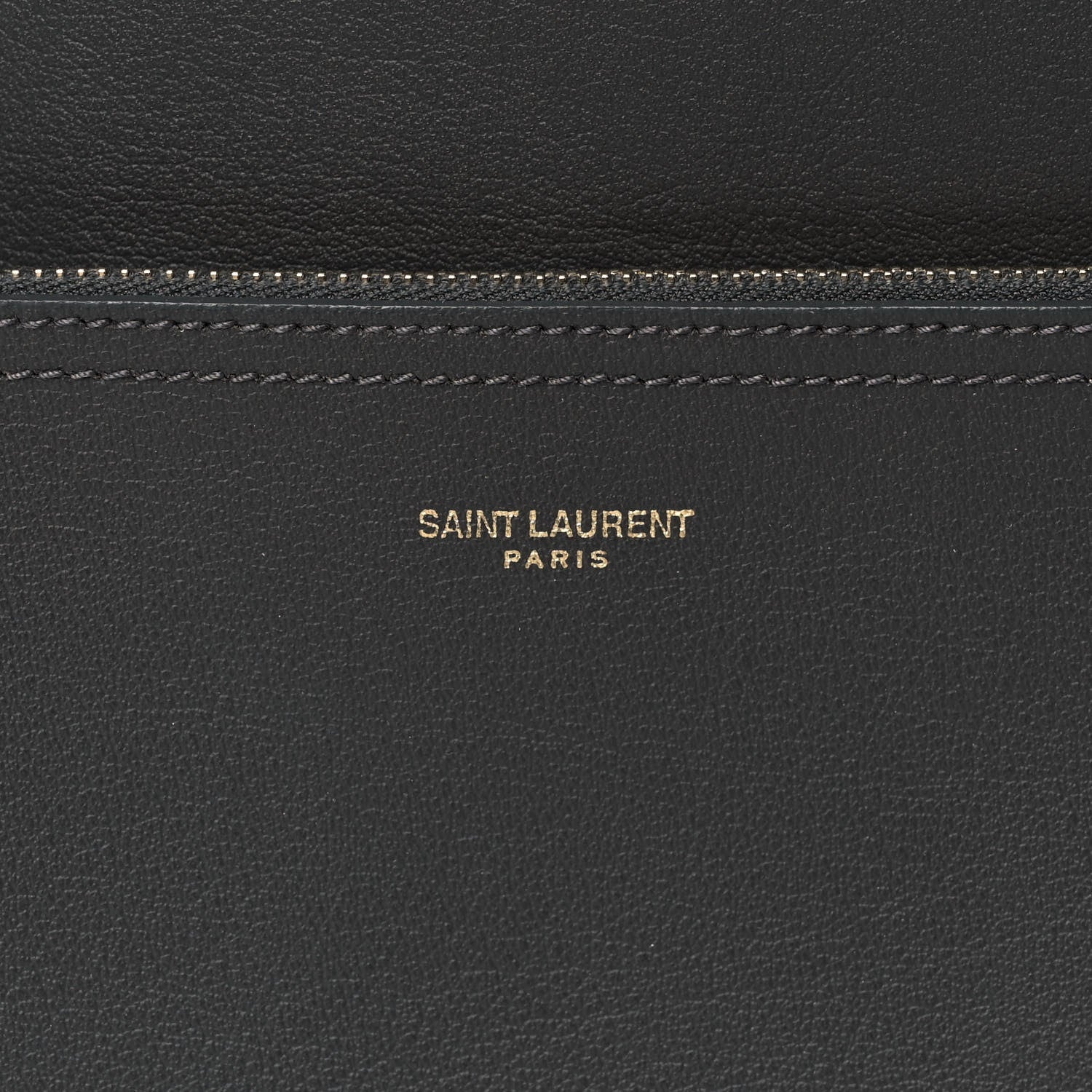Saint Laurent Calfskin Large Shopping Tote Storm 9 of 12