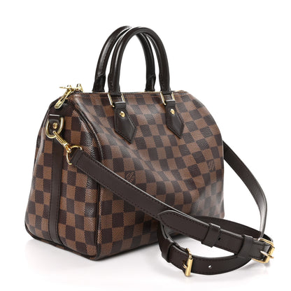 Louis Vuitton Damier Ebene Speedy Bandouliere 25 3 of 12