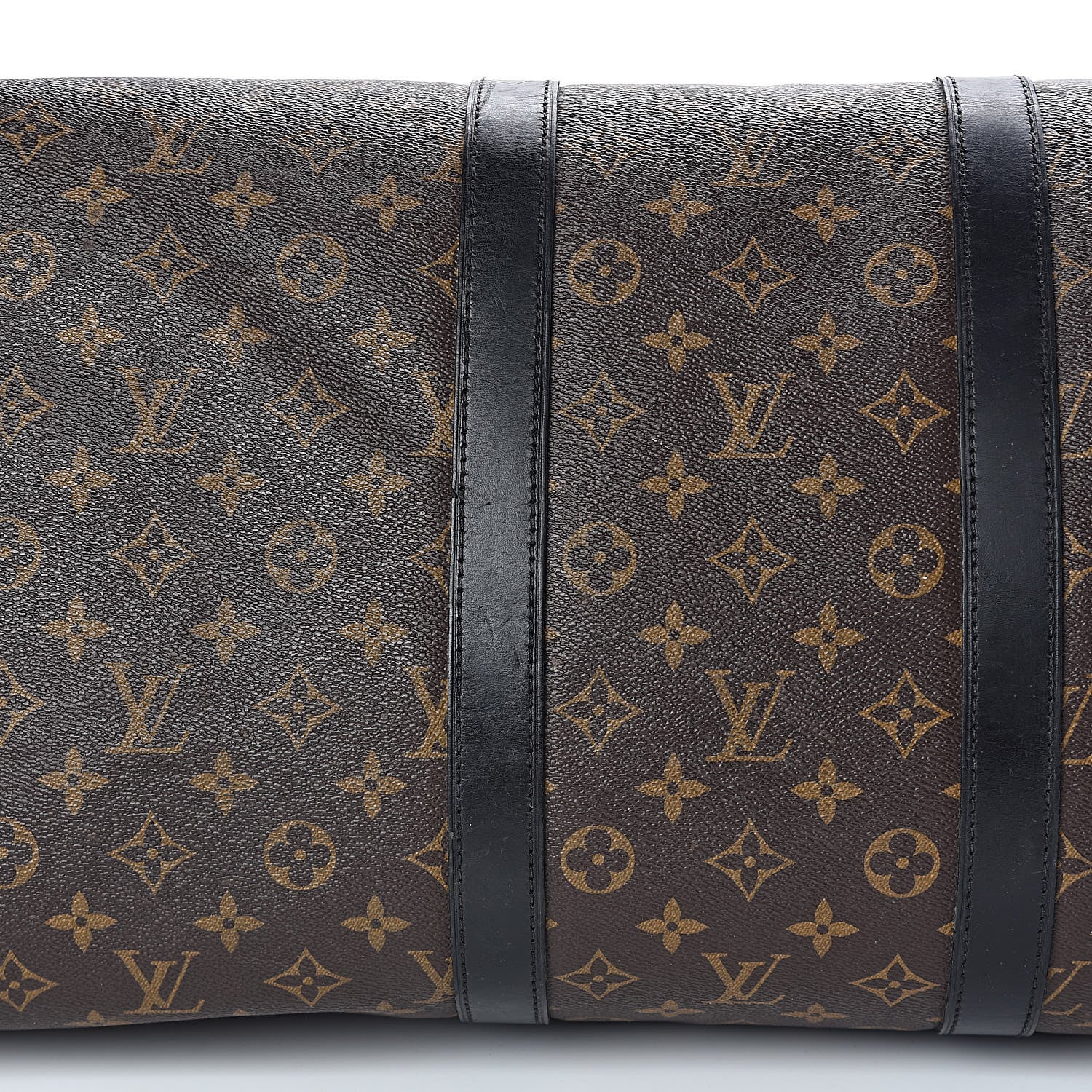 Louis Vuitton Monogram Macassar Keepall Bandouliere 55 13 of 16