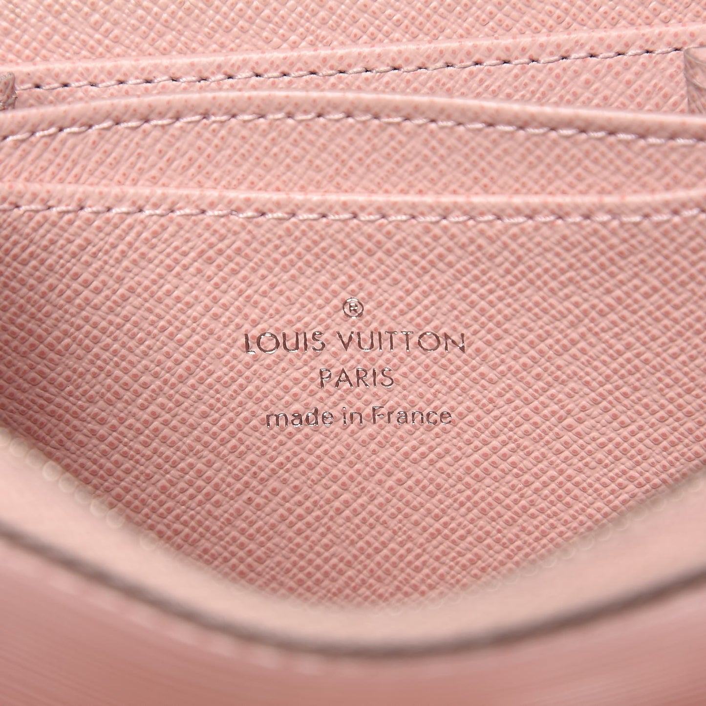 Epi Zippy Coin Purse Rose Ballerine