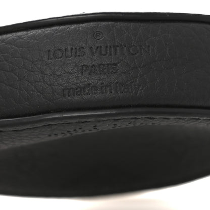 Louis Vuitton Mahina Round Coin Purse Black 6 of 7