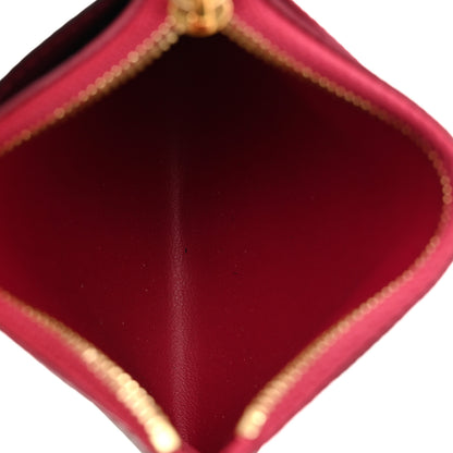 Louis Vuitton Monogram Zipped Card Holder Fuchsia 5 of 7