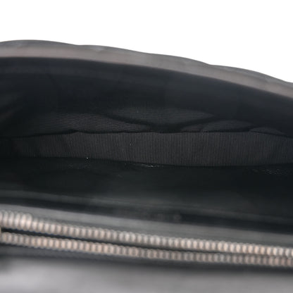 Saint Laurent Suede Matelasse Chevron Fringe Monogram Medium College Bag Black 5 of 11
