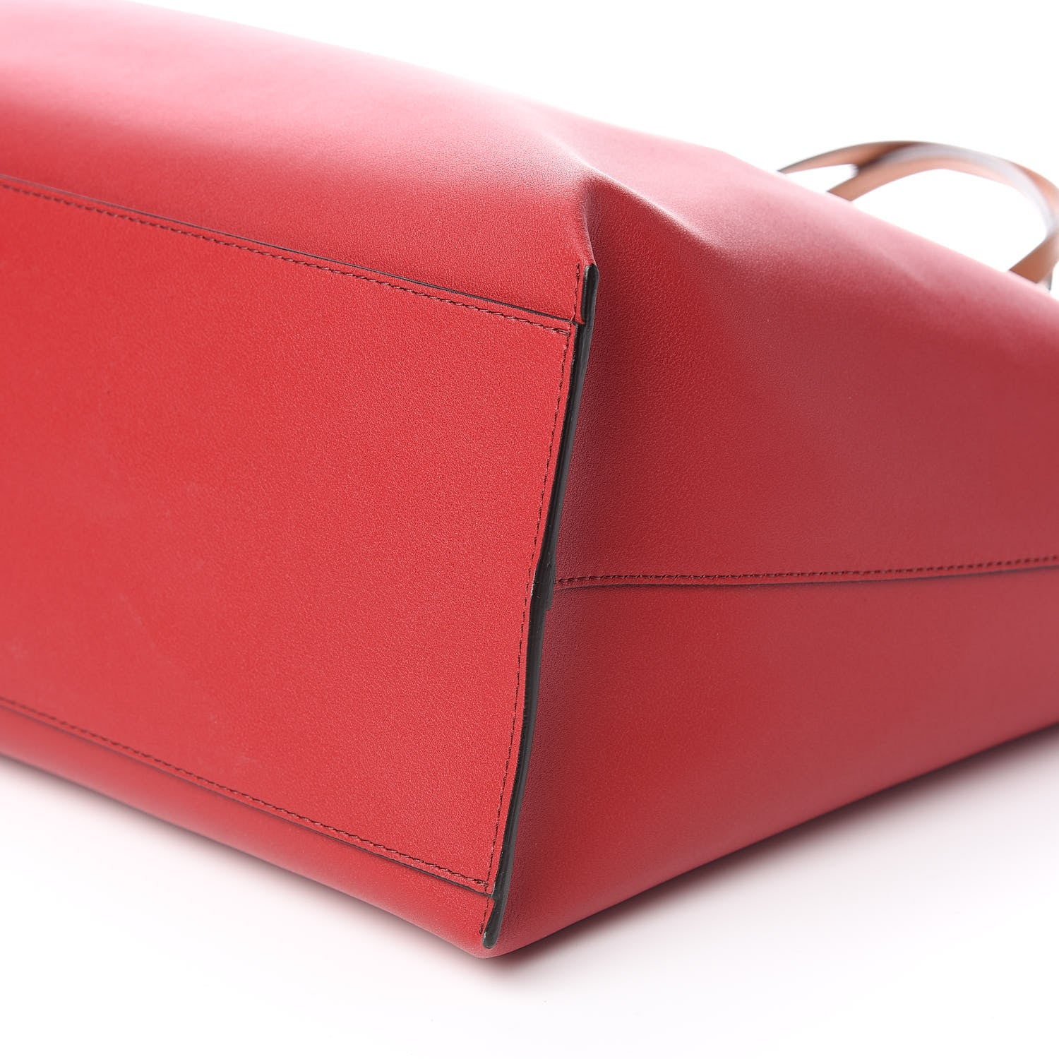 Givenchy Calfskin Medium GV Shopper Tote Dark Red 8 of 9