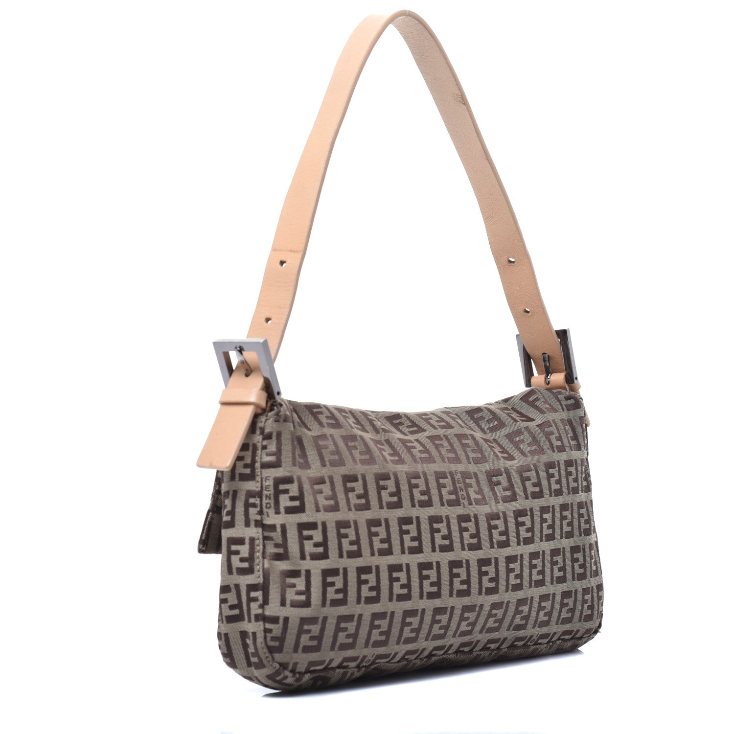 Fendi Zucchino Baguette Tan 3 of 8