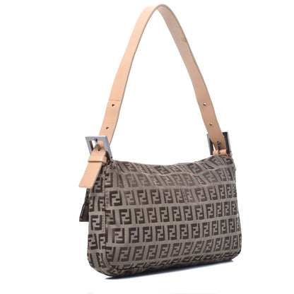 Fendi Zucchino Baguette Tan 3 of 8