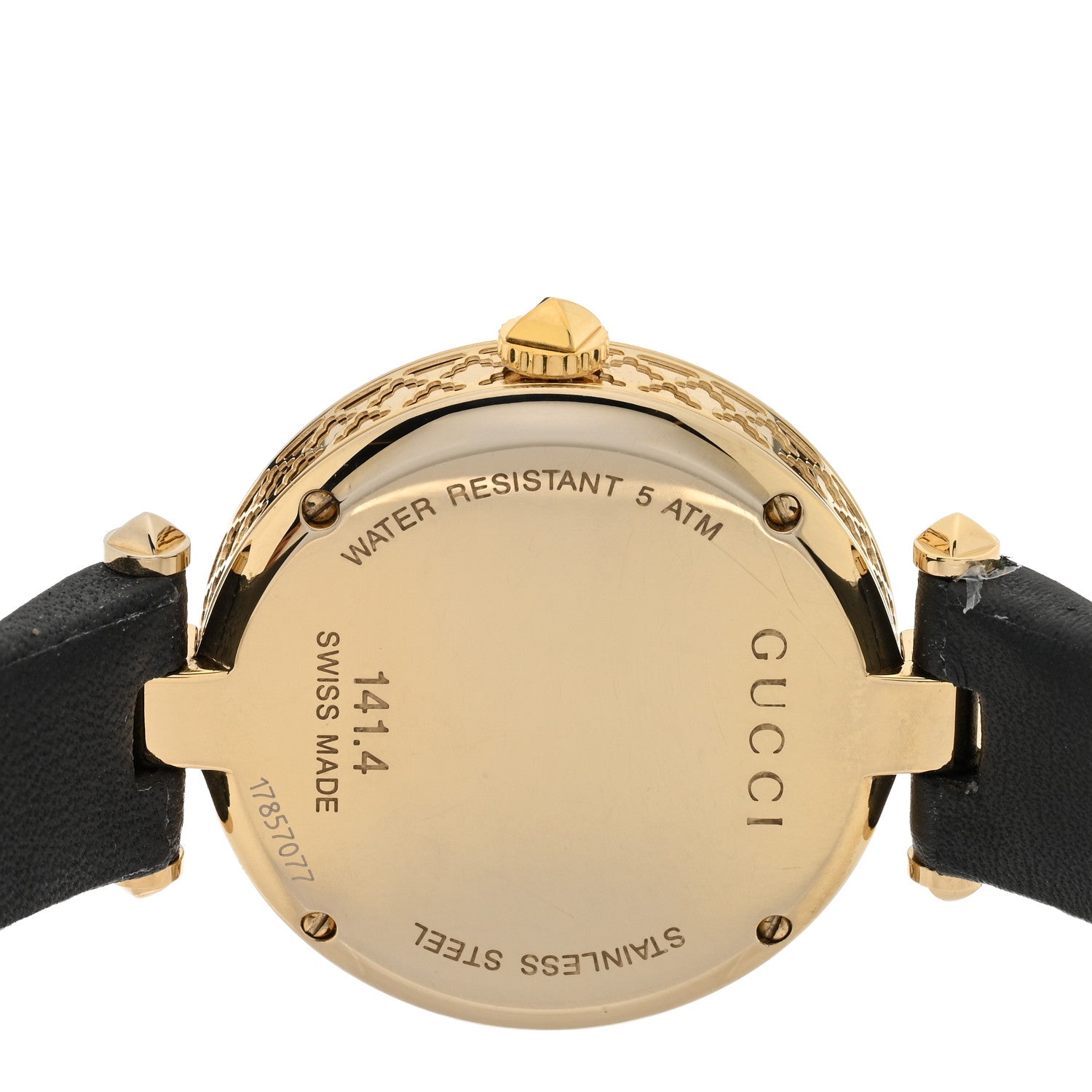 Gucci Stainless Steel Calfskin Mother of Pearl 32mm Diamantissima Quartz Watch 4 of 4