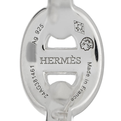 Hermes Sterling Silver Chaine D'Ancre Enchainee Single Climber Earring 4 of 5