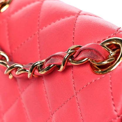 Chanel Lambskin Quilted Mini Urban Spirit Backpack Pink 13 of 21