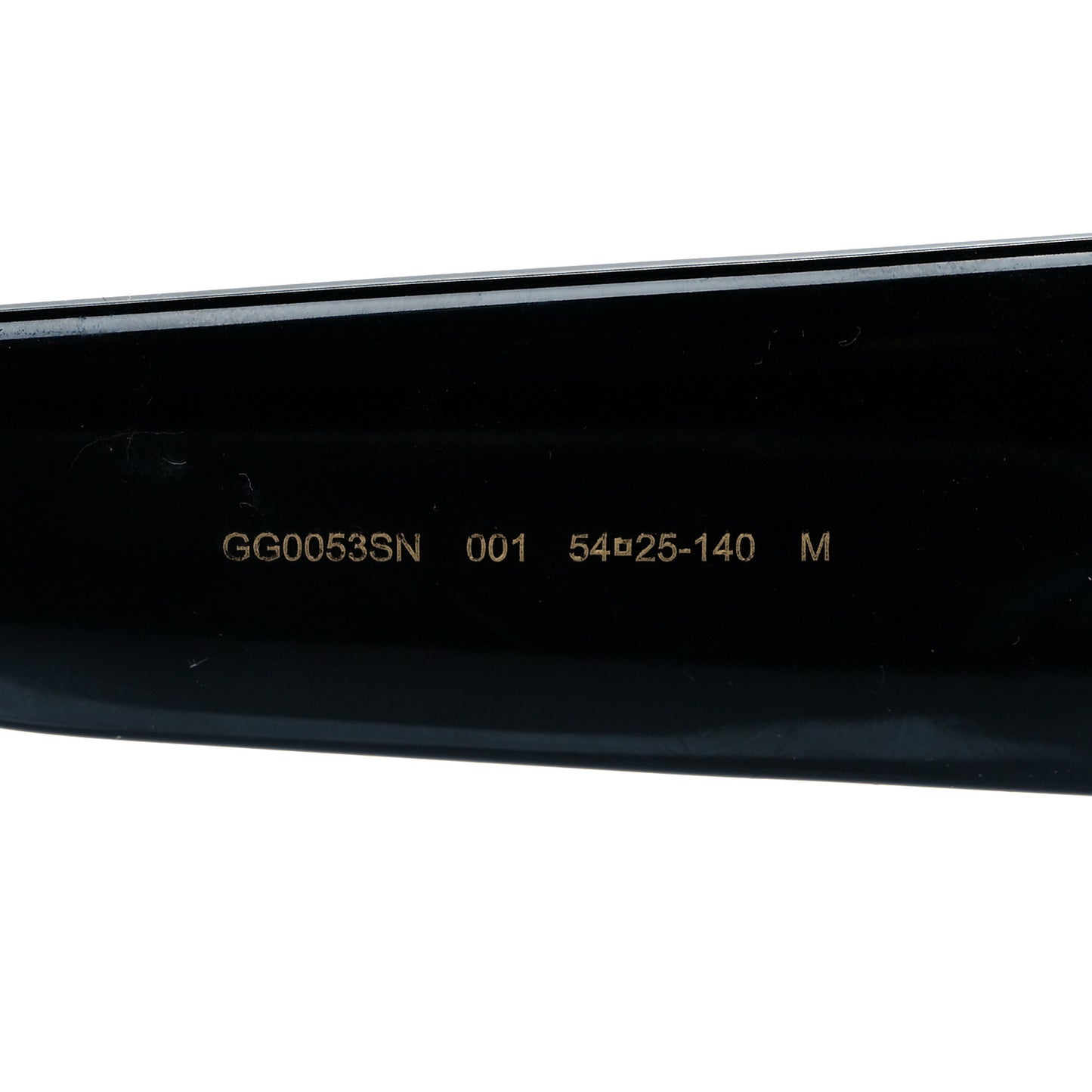 Acetate Square Frame Sunglasses GG0053S Black