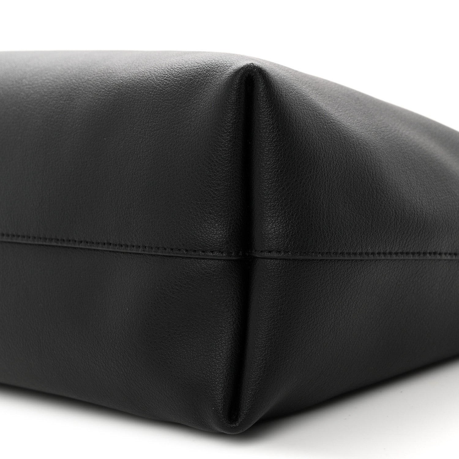 Saint Laurent Calfskin Large Shopping Tote Black 11 of 13