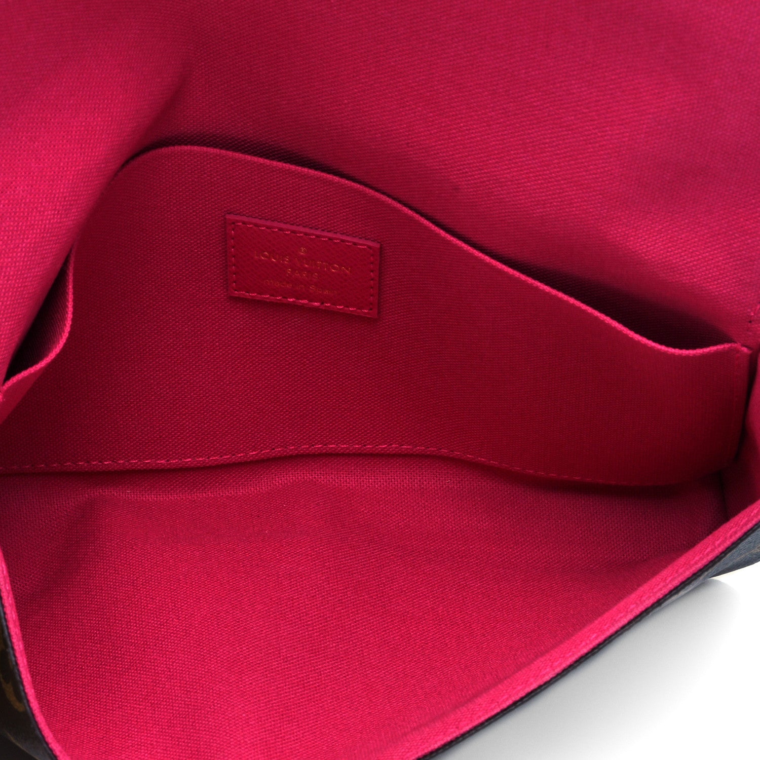 Louis Vuitton Monogram 2021 Christmas Animation Hollywood Pochette Felicie Chain Wallet Fuchsia 8 of 11