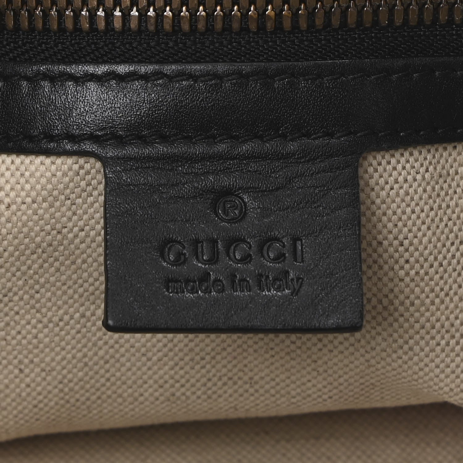 Gucci Soft GG Supreme Monogram Kingsnake Vertical Tote Black 6 of 11