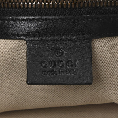 Gucci Soft GG Supreme Monogram Kingsnake Vertical Tote Black 6 of 11