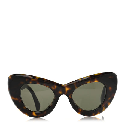 Celine Papillon Cat Eye Sunglasses CL 41055/S Havana 2 of 6