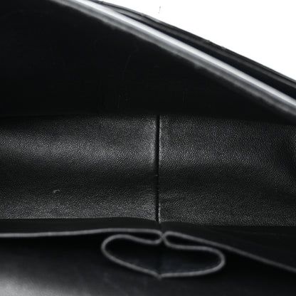 Chanel Patent Quilted Jumbo Double Flap Black 5 of 15