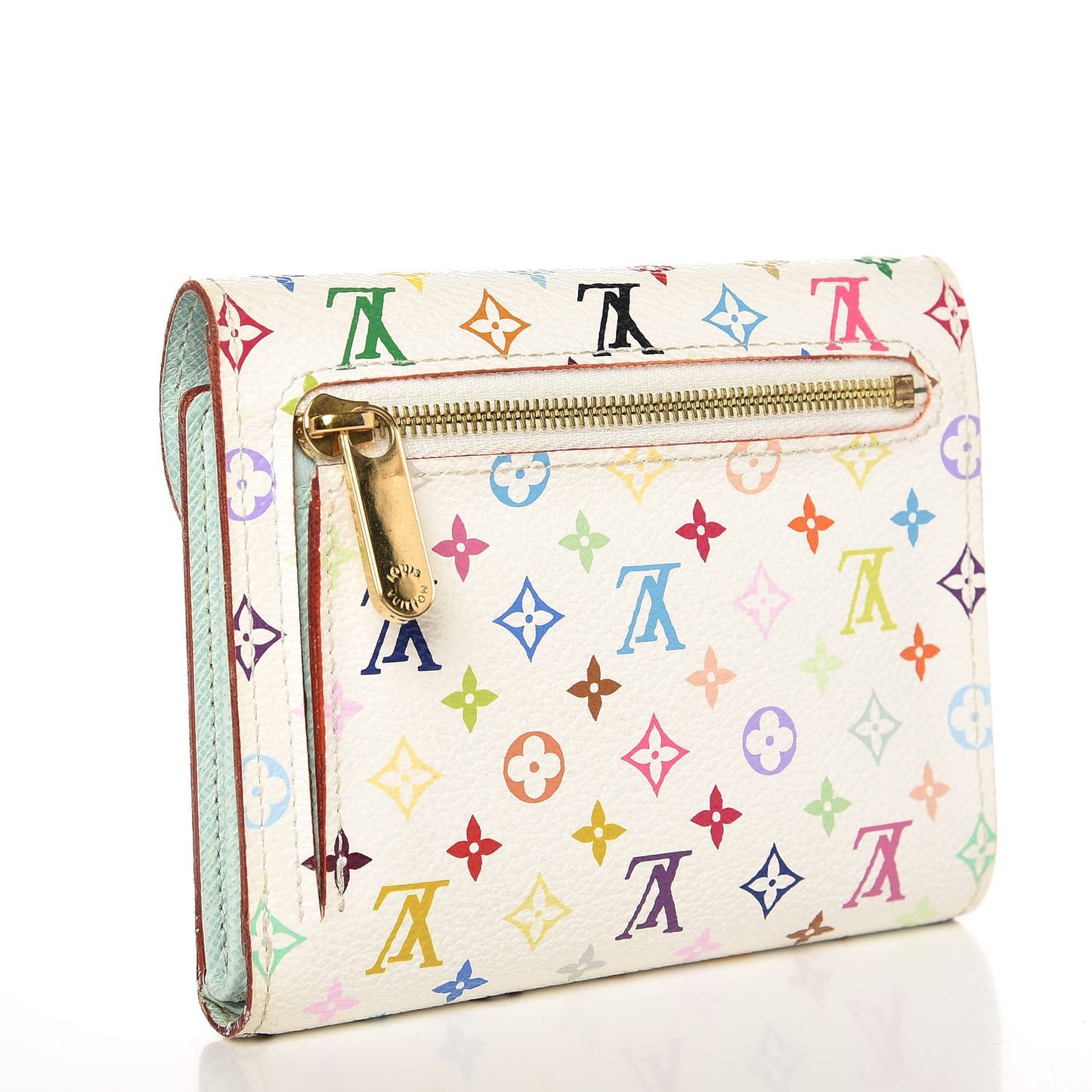 Monogram Multicolor Koala Wallet White