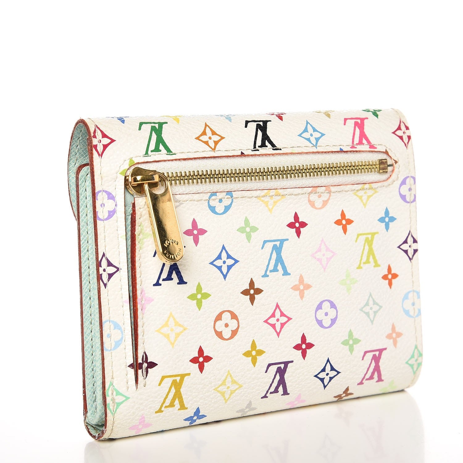 Louis Vuitton Monogram Multicolor Koala Wallet White 3 of 9
