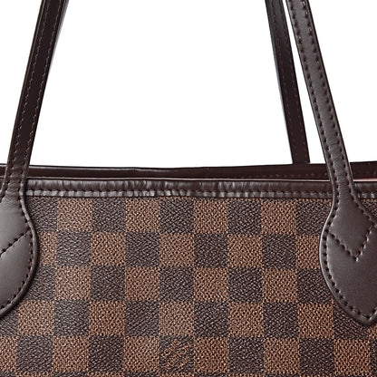 Louis Vuitton Damier Ebene Neo Neverfull MM Rose Ballerine 12 of 12