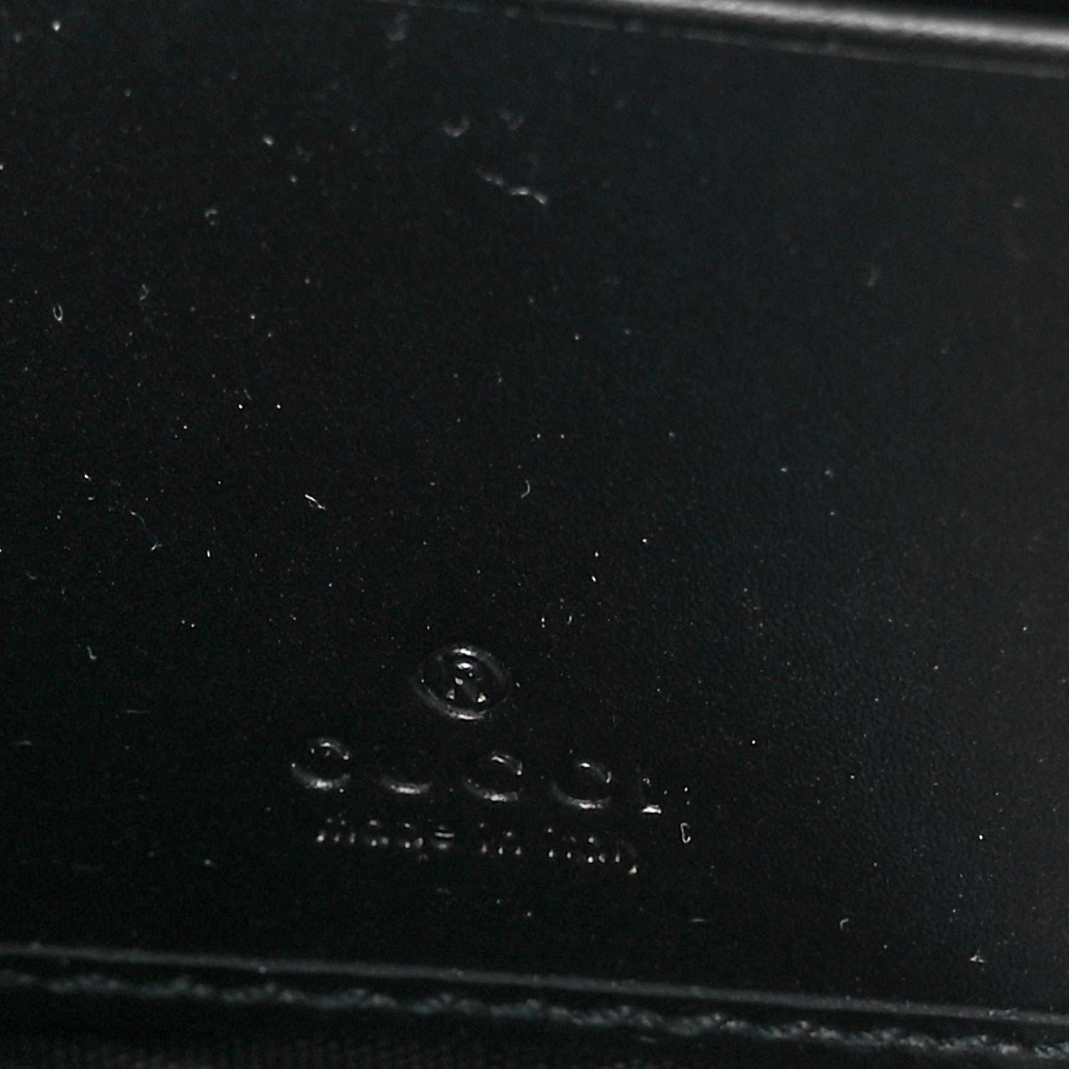Gucci GG Supreme Monogram Kingsnake Zip Around Wallet Black Grey 6 of 8
