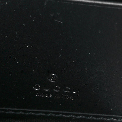 Gucci GG Supreme Monogram Kingsnake Zip Around Wallet Black Grey 6 of 8