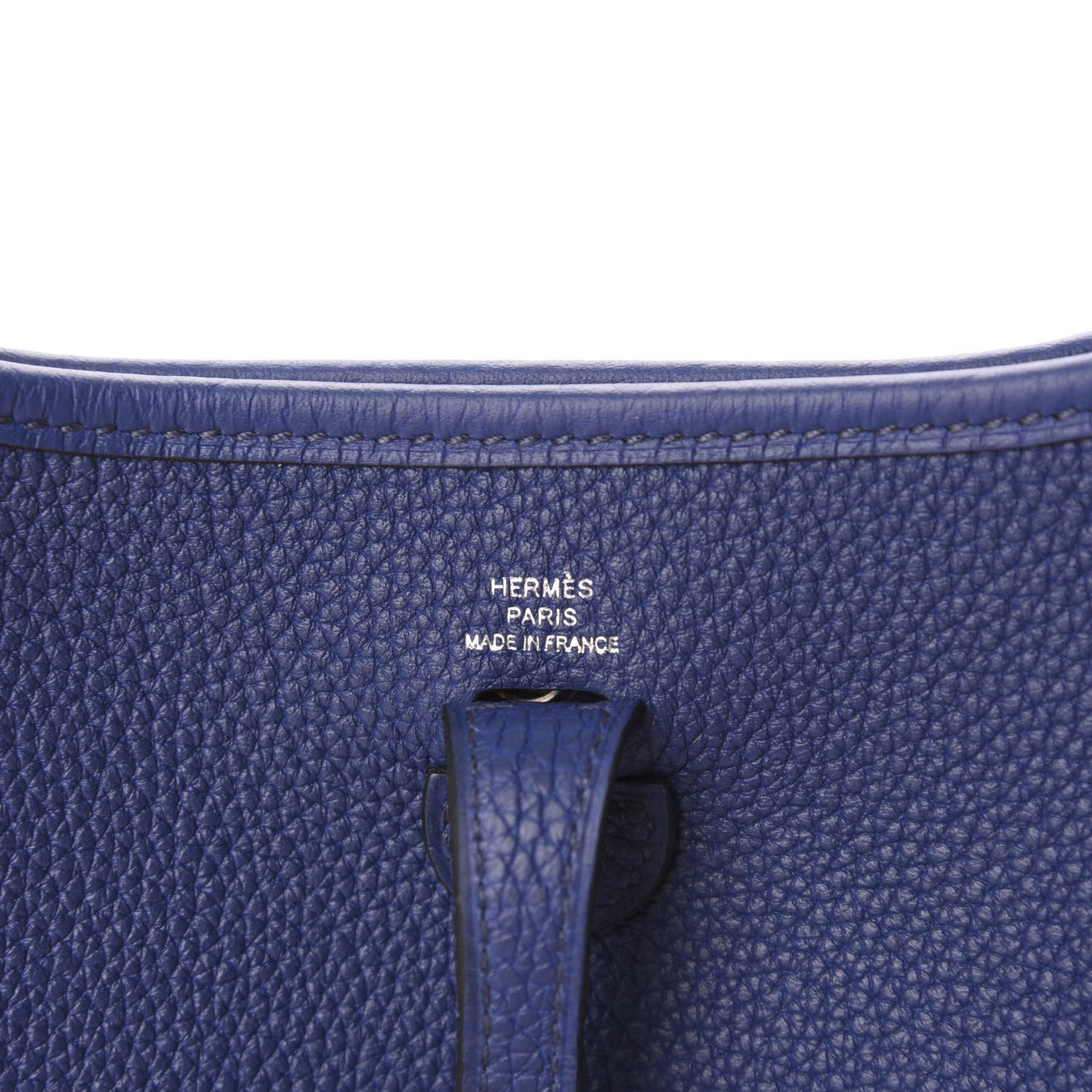 Taurillon Maurice Zigzag Evelyne TPM Bleu Saphir Bleu Zellige Indigo Black