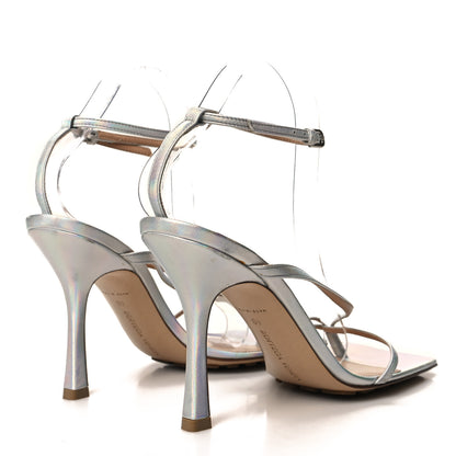 Bottega Veneta Laser Nappa Stretch Multi Strap 90mm Sandals 40 Moon Drop 4 of 9
