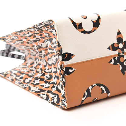 Louis Vuitton Monogram Giant Jungle Onthego GM Ivory 6 of 10