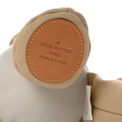 Louis Vuitton Calfskin Monogram Doudou Lewis Rabbit Beige 5 of 11