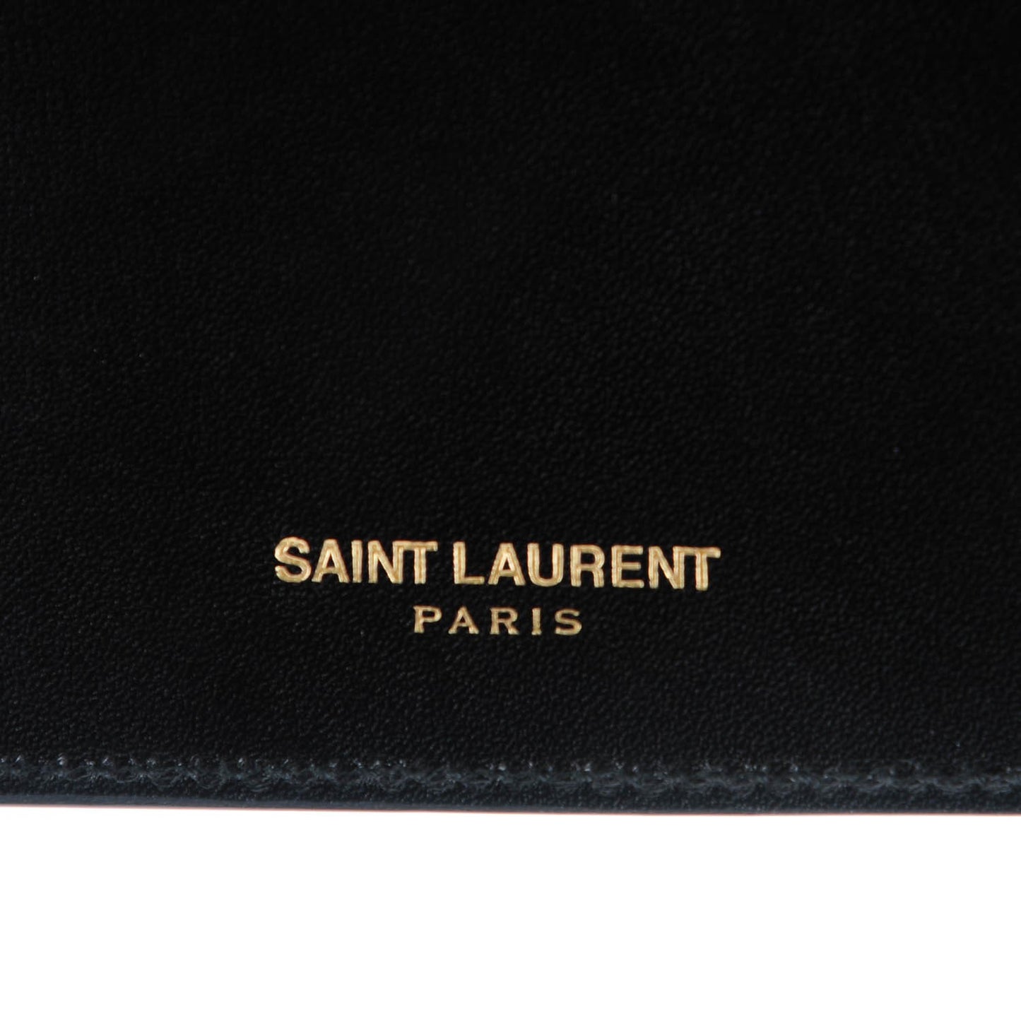 Calfskin East West Wallet Black