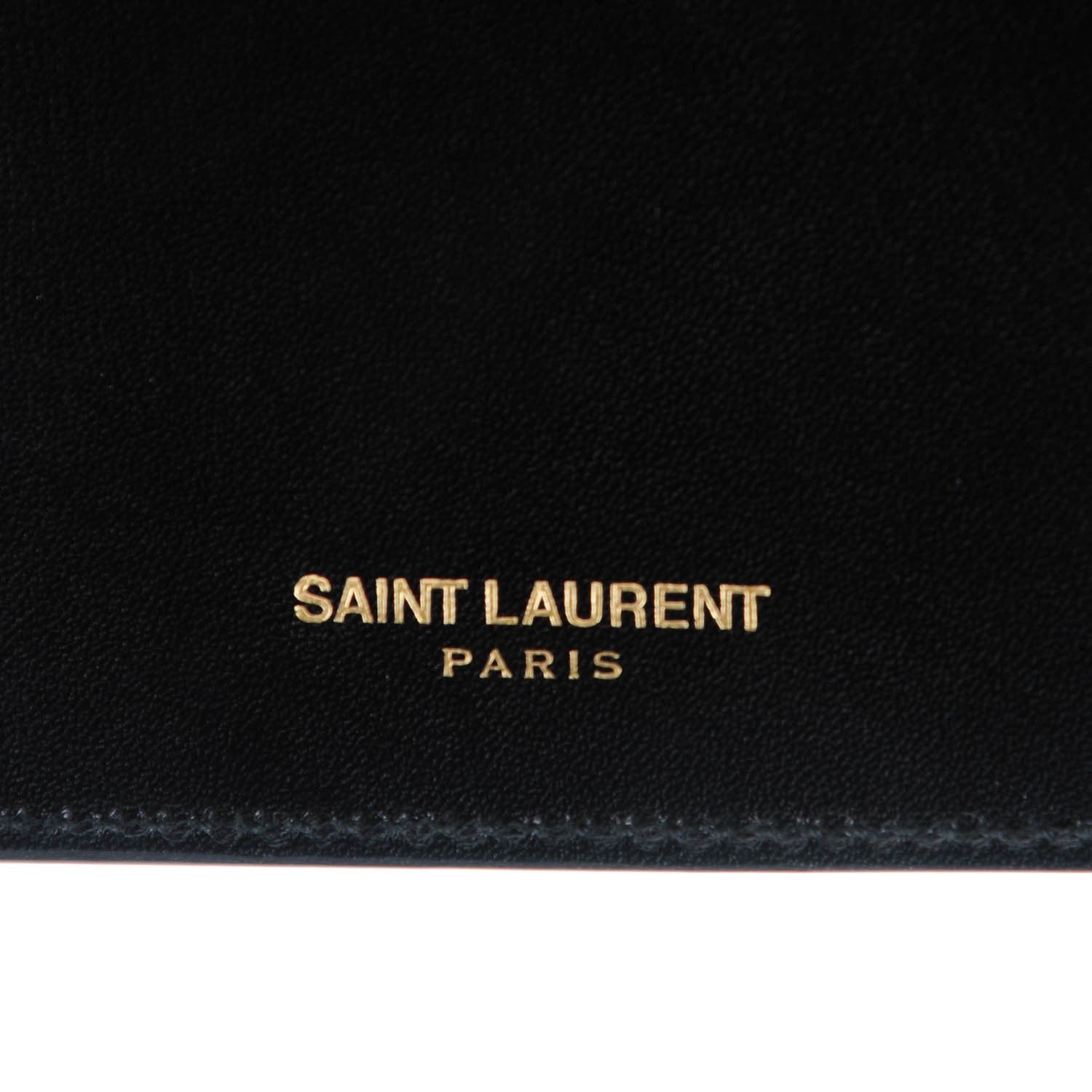 Saint Laurent Calfskin East West Wallet Black 6 of 8