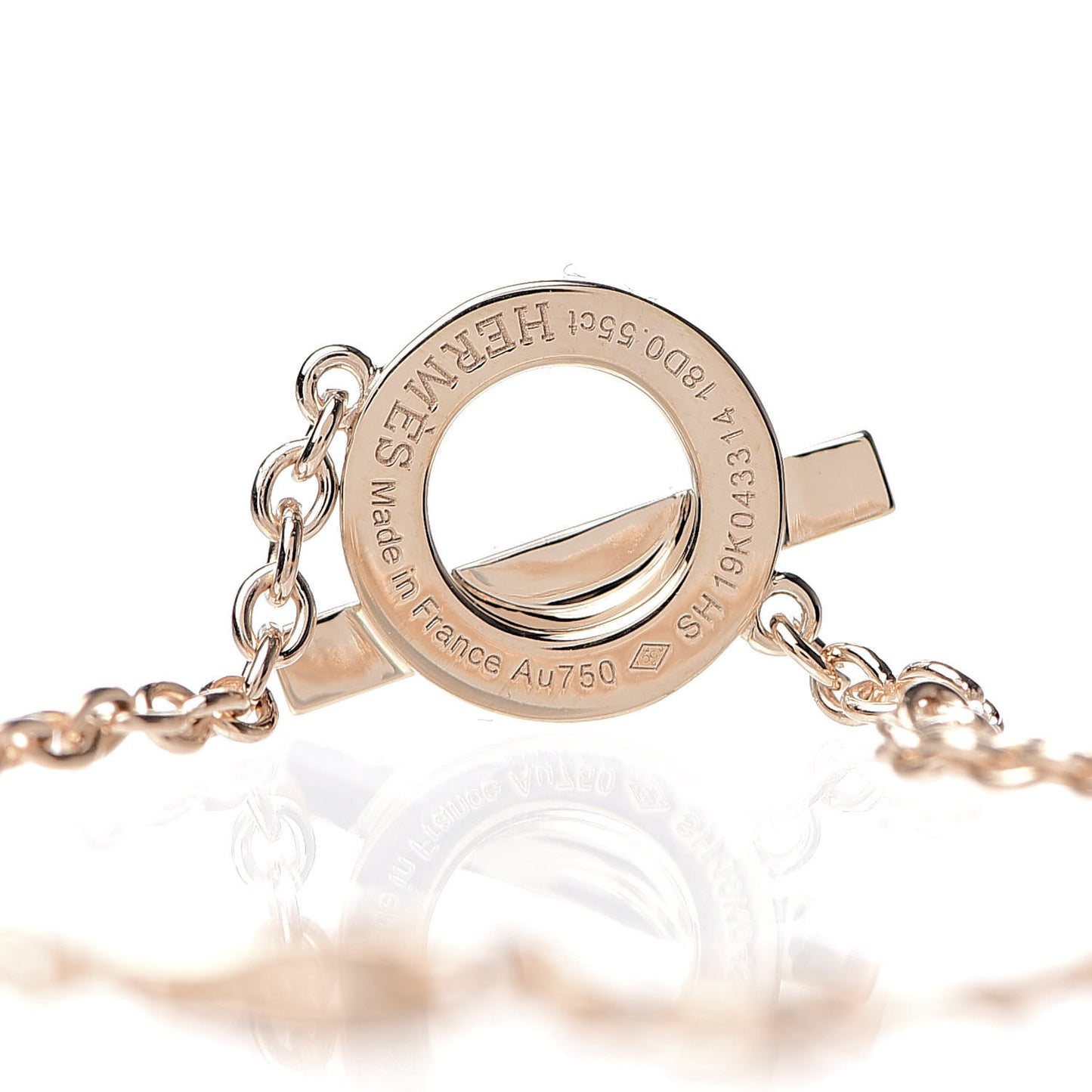 18K Rose Gold Diamond Finesse Bracelet SH