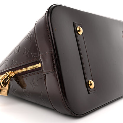 Louis Vuitton Vernis Alma GM Amarante 9 of 16