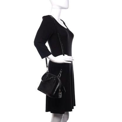 Louis Vuitton Epi Electric Alma BB Black 2 of 10