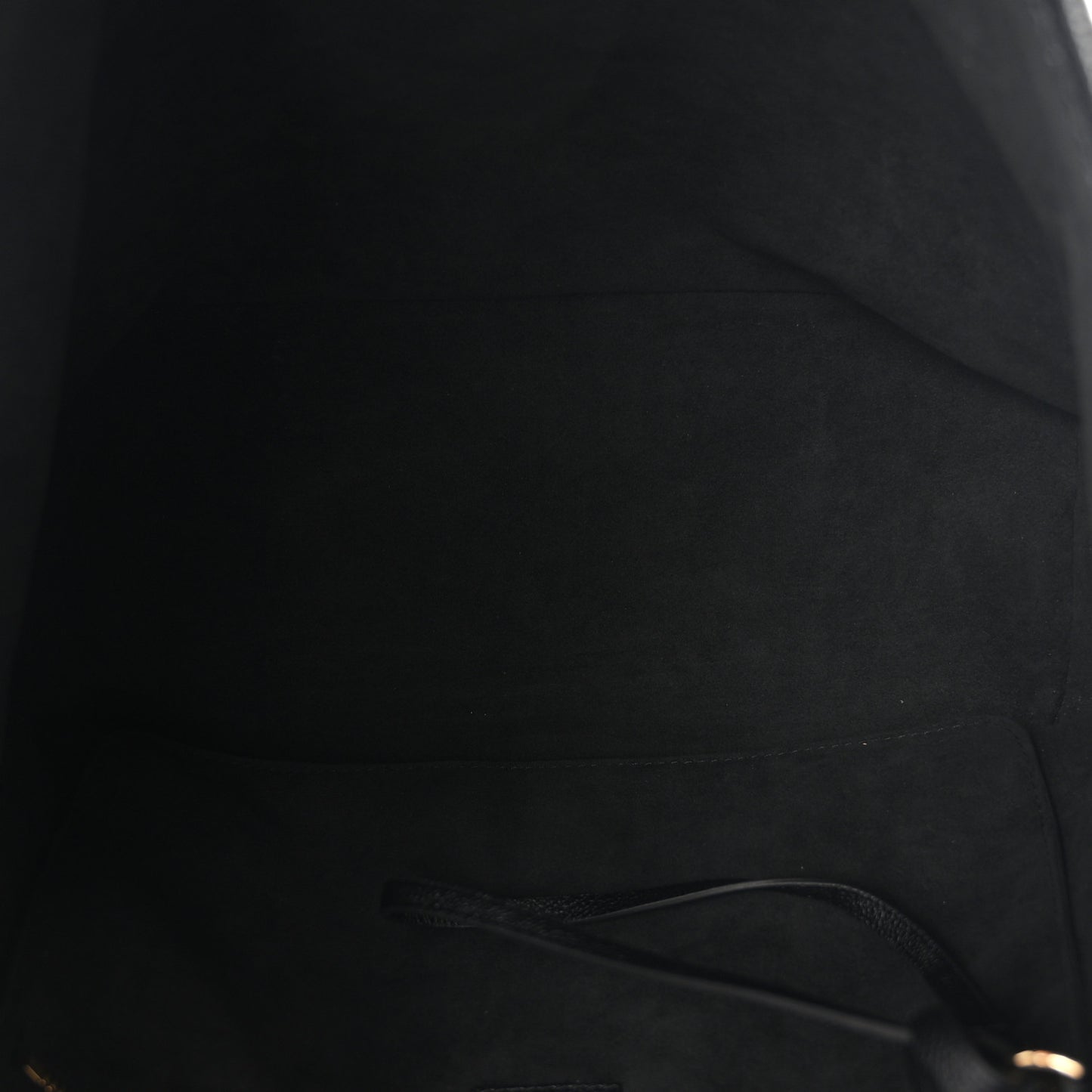 Empreinte Monogram Giant Neverfull MM Black Beige