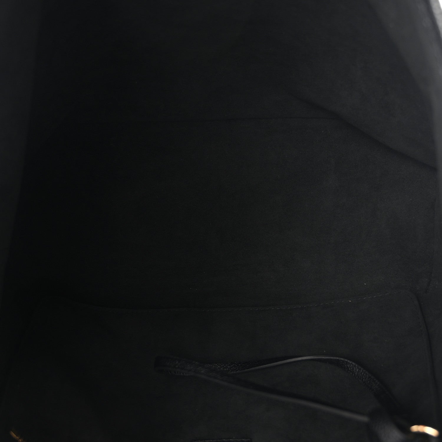 Louis Vuitton Empreinte Monogram Giant Neverfull MM Black Beige 6 of 10