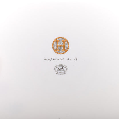 Hermes Porcelain Mosaique au 24 Sushi Plate 4 of 5