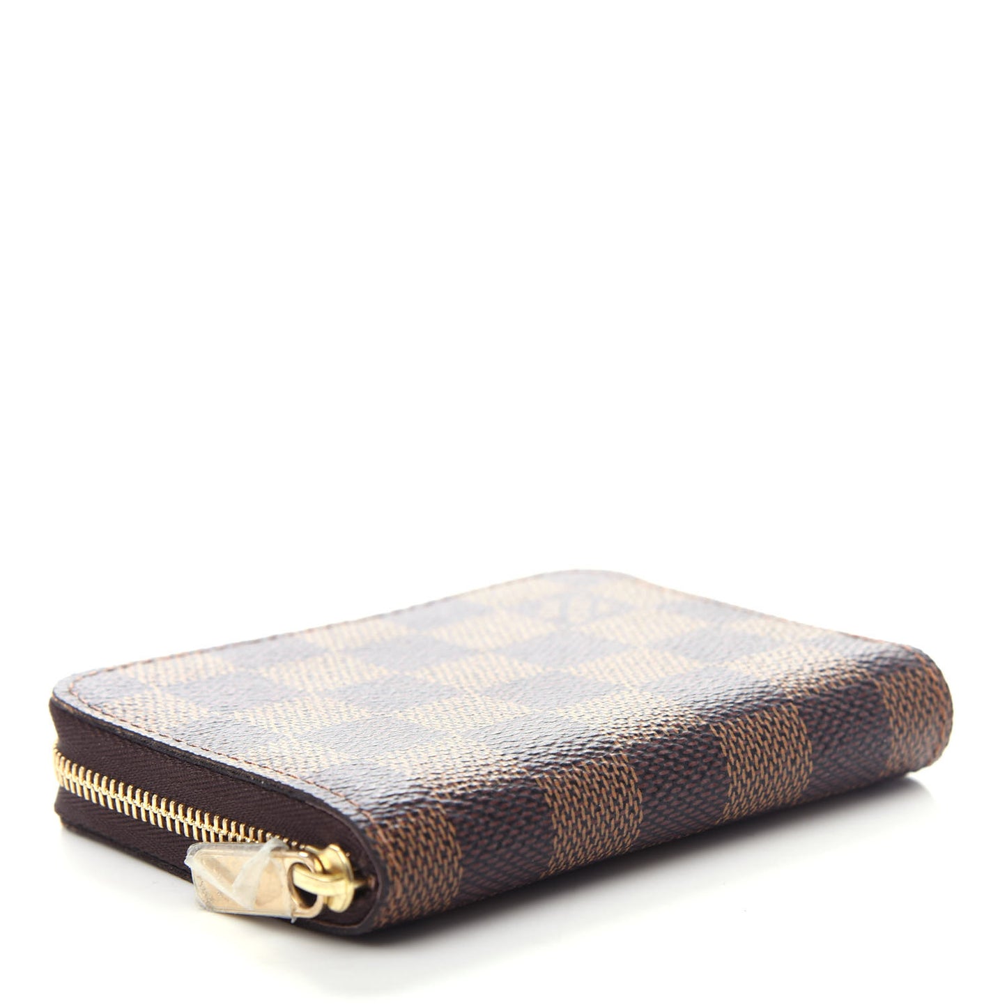Damier Ebene Zippy Coin Purse Rose Ballerine