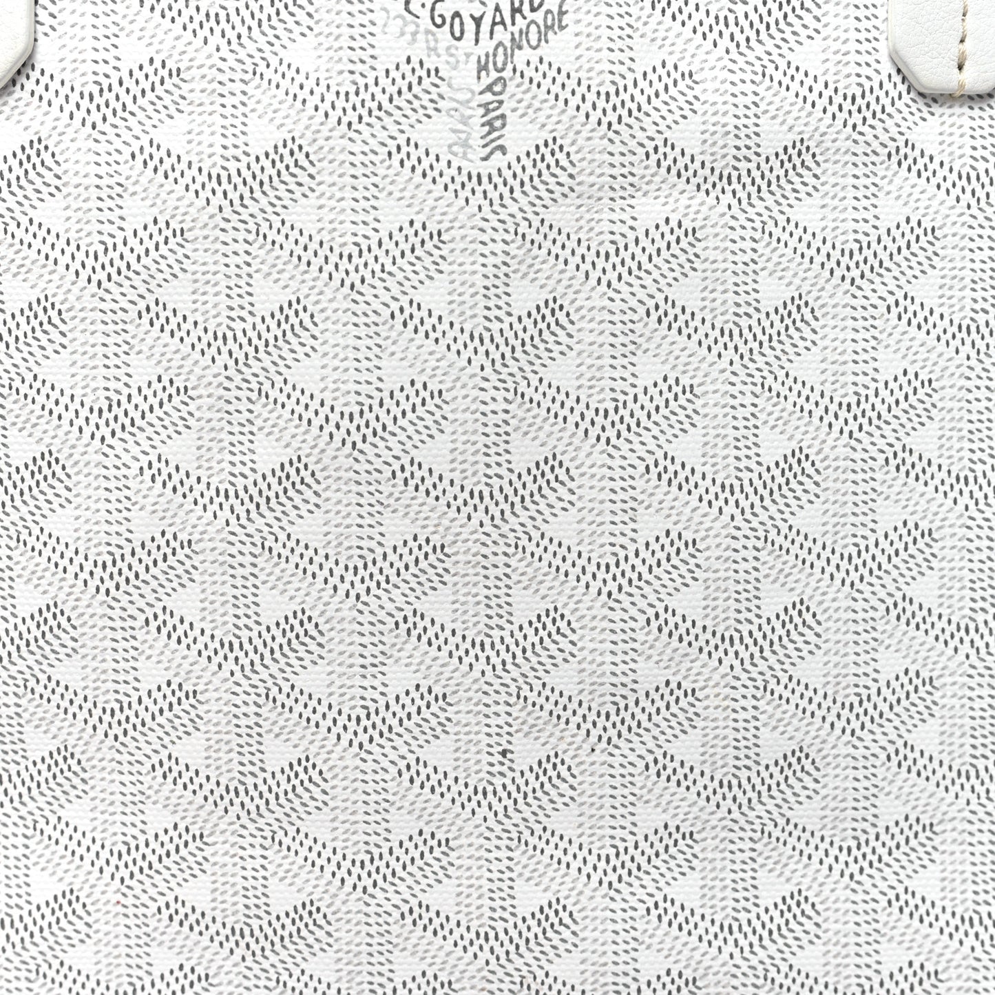 Goyardine Saint Louis PM White