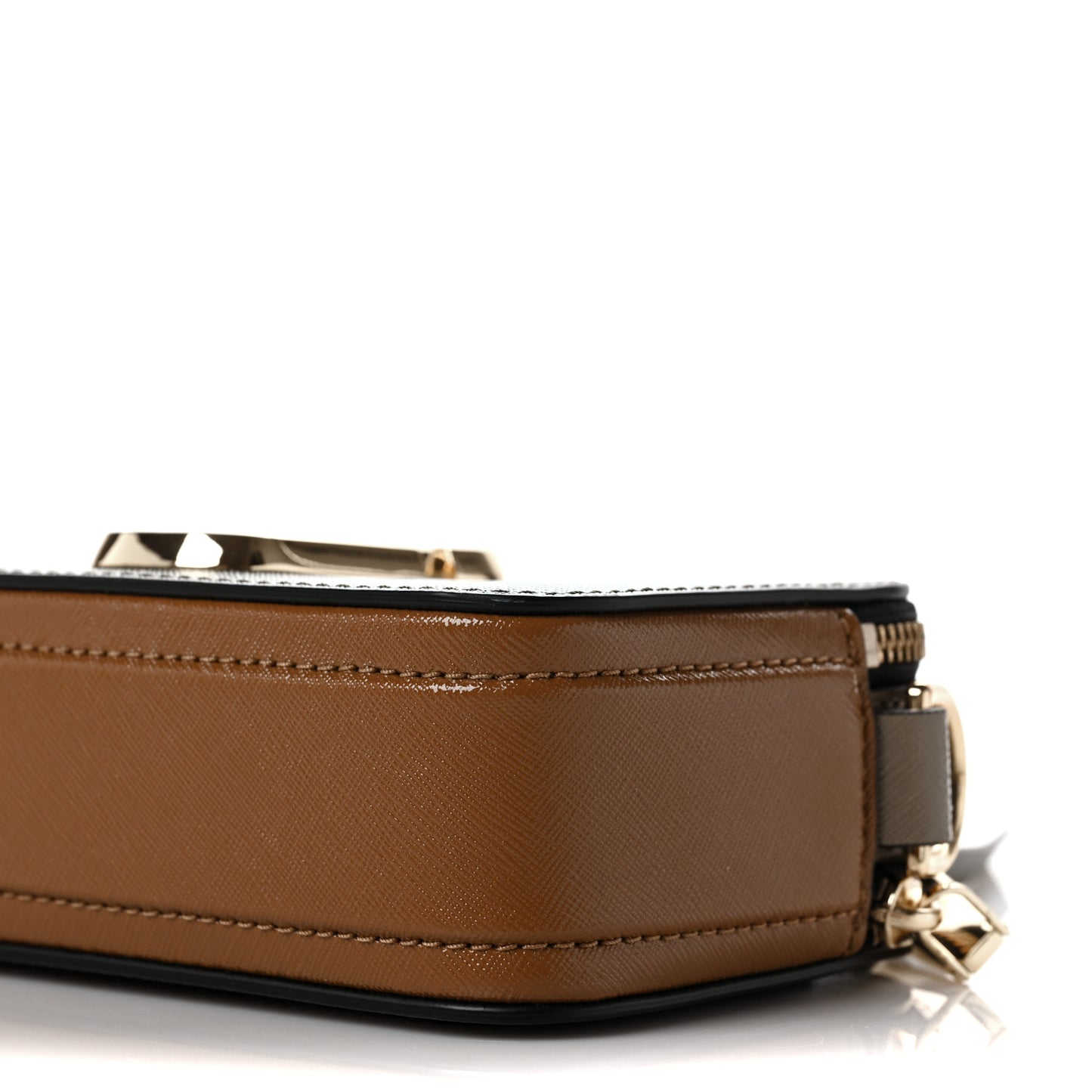 Saffiano Small Snapshot Camera Bag Dark Green