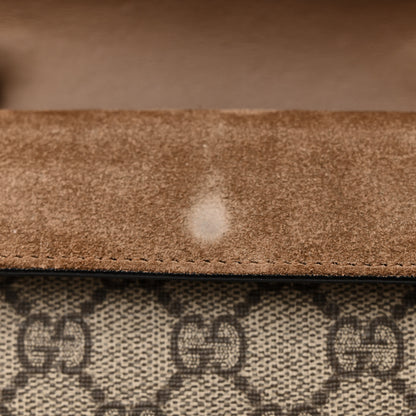 Gucci GG Supreme Monogram Super Mini Dionysus Shoulder Bag Taupe 10 of 10