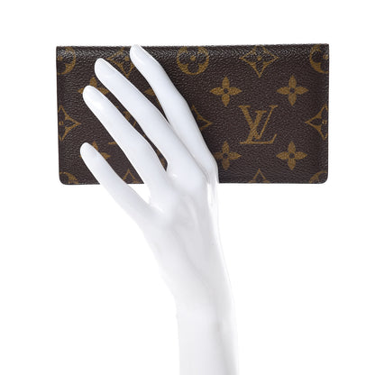 Louis Vuitton Monogram Simple Checkbook Holder Wallet 2 of 7