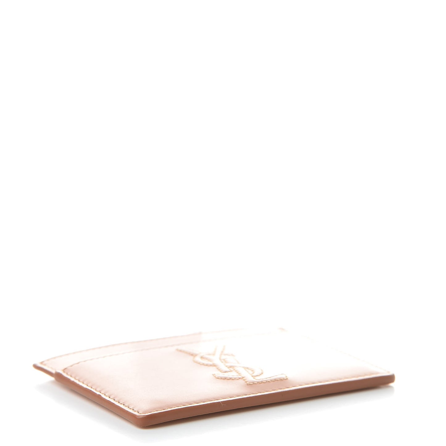 Calfskin Belle De Jour Card Case Blush