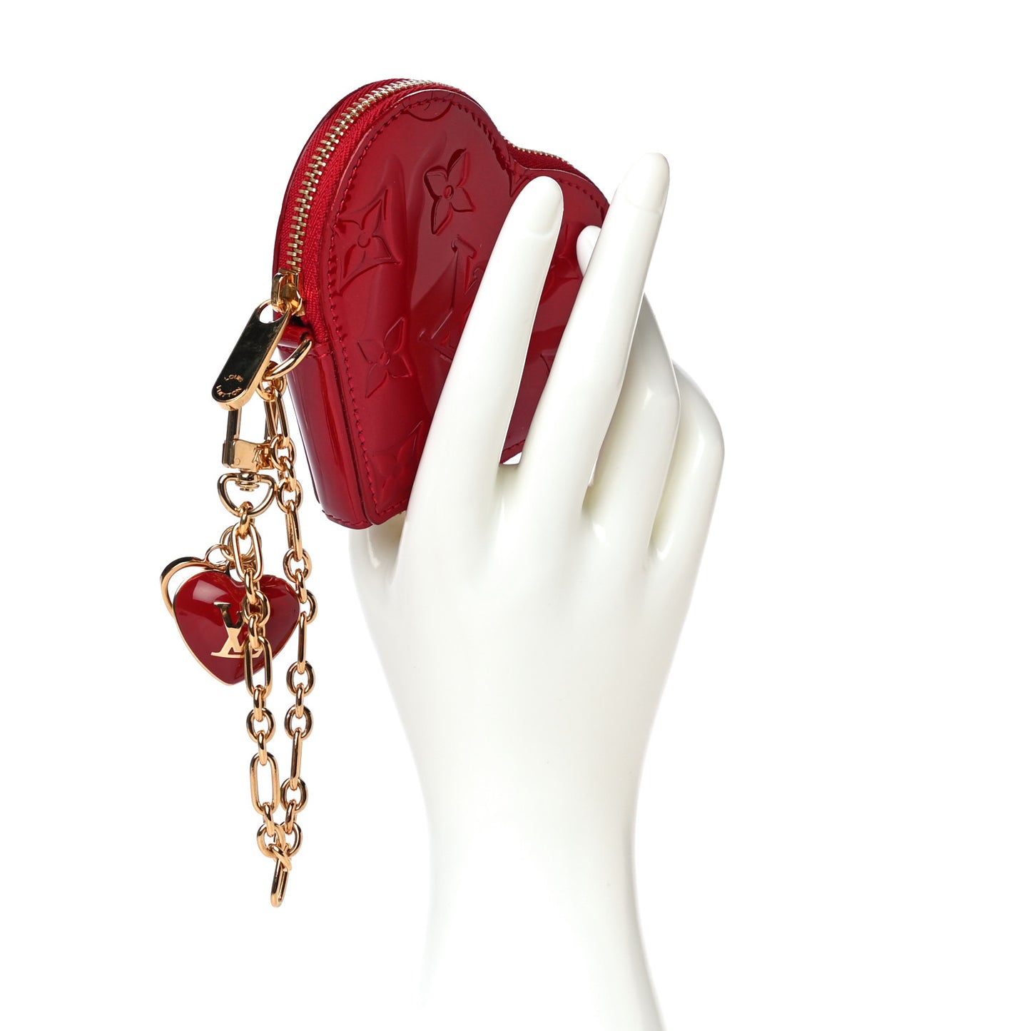 Vernis Coeur Heart Coin Purse Pomme D'Amour