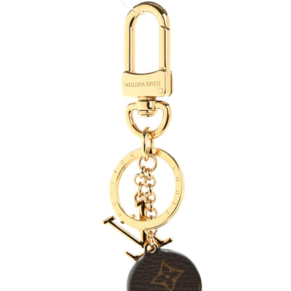 Louis Vuitton LV x TM Cowhide Monogram Superflat Panda Key Ring Bag Charm Multicolor 3 of 5
